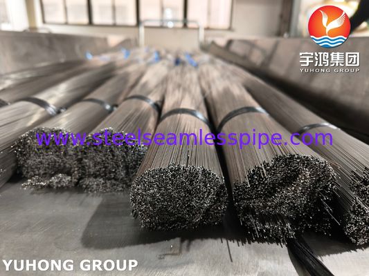 Tıbbi Aletler İçin SUS304 Parlak Tavlanmış Paslanmaz Çelik Kılcal Borular ISO9626