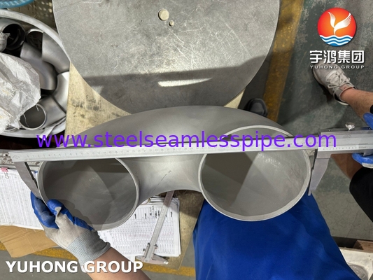 ASTM B366 NO8810 Deg 180 Geri dönüş dirseği Deniz suyunun korozyon direnci