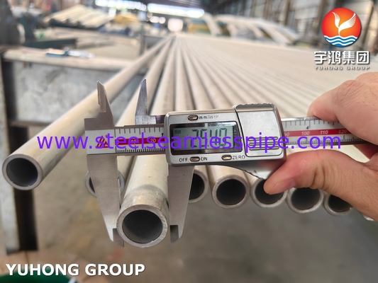 ASTM A213 TP304 304H 304L paslanmaz çelik ısı değiştiricisi tüpü