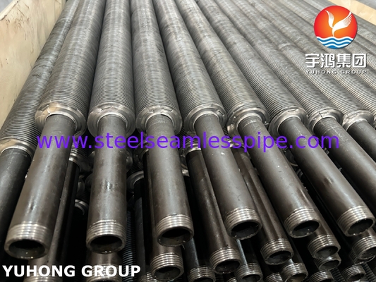 SA179 CS Fin Tube L Fin Reaktör Akışkanları Hava Soğutucusu REAC için Yüklü Tip