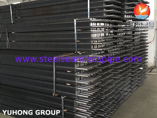 Paslanmaz Çelik Fin Tube H Type A213 TP316L ile SS Fin SS316L duman ısıtıcısı için