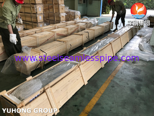 ASTM B111 / ASME SB111 C44300 Kondansör Isı Değiştiricisi Uygulamaları İçin Bakır Tüp