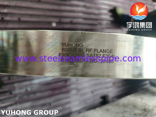 ASTM A182 F304L Paslanmaz Çelik Flange ASME B16.5 Kalıp Kör Flange BLRF