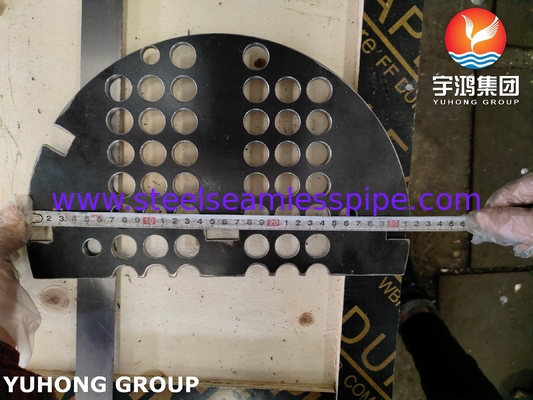 Sıcaklık Değiştiricisi Parçaları Basınç Gemisi BAFFLE PLATE SA387 GR.11 CL.2
