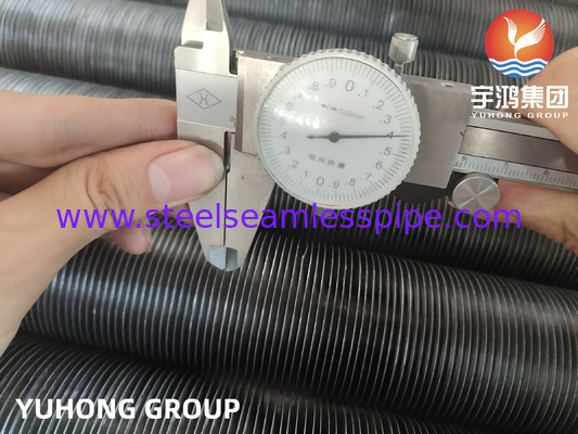 ASME SA179 Fin Tube Embedded Type with A1060 Aluminium Fins Pull Test Pass (A1060 Alüminyum Fin Çekim Sınavı Geçerli)