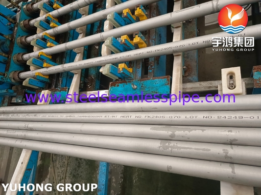 ASTM B407 Incoloy 800H / UNS N08810 / 1.4958 dikişsiz alaşımlı çelik borusu