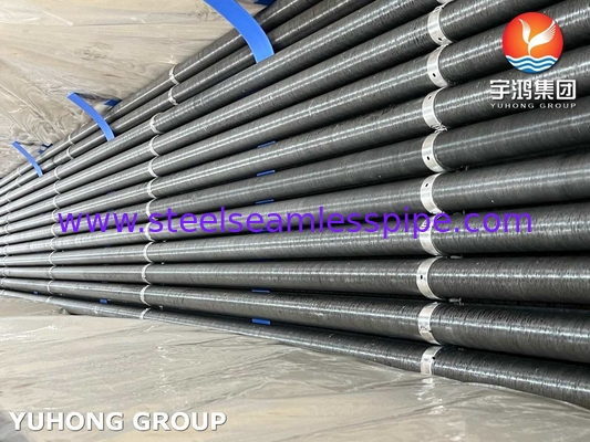 ASTM A179 Karbon Çelik Fin Tube Alüminyum G Fin Tip Kuru Soğutma Kulesi