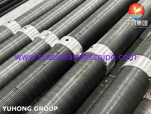 ASTM A179 Karbon Çelik Fin Tube Alüminyum G Fin Tip Kuru Soğutma Kulesi
