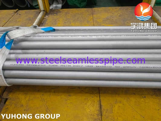 ASTM B407 N08810 Kaynak, Isı Değiştiricisi Uygulamaları için Alaşımlı Çelik Tüp