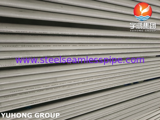 ASTM B407 N08810 Kaynak, Isı Değiştiricisi Uygulamaları için Alaşımlı Çelik Tüp