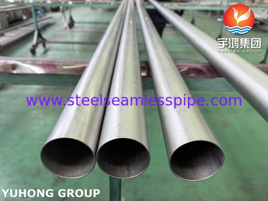 ASTM A213 TP316L Paslanmaz Çelik Dikişsiz Tüp Isı Değiştiricisi Tüp 100% HT