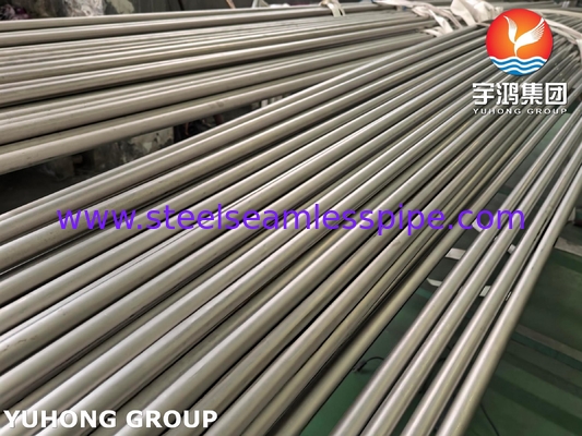 ASTM A213 TP316L Paslanmaz Çelik Dikişsiz Tüp Isı Değiştiricisi Tüp 100% HT