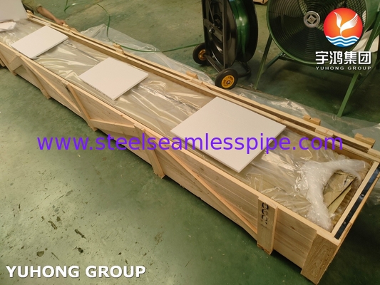 ASME B111 C44300 Bakır Tüp Bakır Çelik Dikişsiz Tüp Isı Değiştiricisi Tüp
