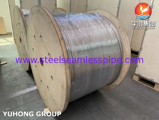 ASTM A269 TP316L Paslanmaz Çelik Bobin Dikişsiz Tüp NACE MR0175 Uygunluğu