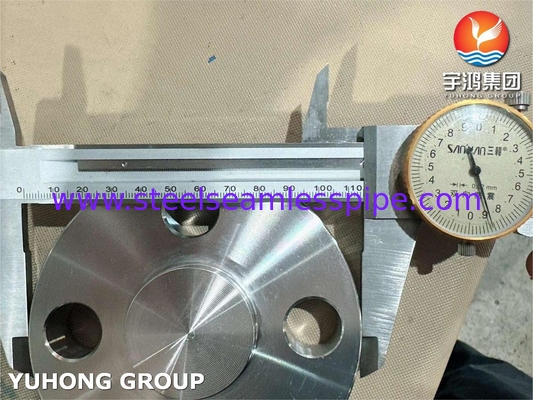ASTM A182 F53 Dupleks Çelik Flange Kalıp Kör Yükseltilmiş Yüz B16.5
