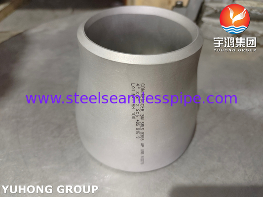 Paslanmaz çelik armatürler Nikel alaşımı ASTM B366 WP UNS N10276 90°LR ELBOW B16.9