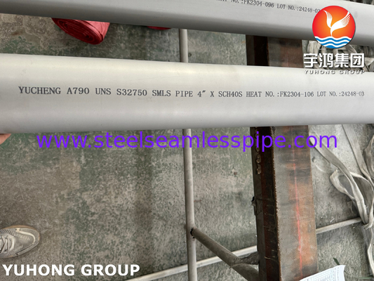 ASTM A790 S32750 Kondensörler ve Soğutma Sistemleri için Dupleks Çelik Dikişsiz Boru