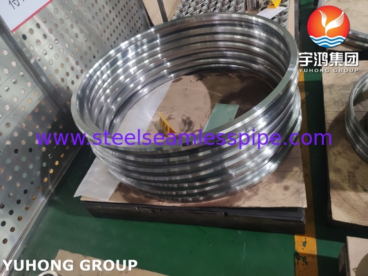 Yumuşak demir çelik flange halka eklem dikiş R-oktagonal 1500LB