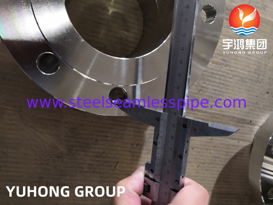 Nükleer reaktör soğutma sisteminde ASTM B637 Inconel 718 Nikel Alloy Çelik Flange