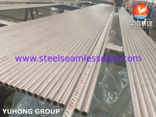 ASTM A789 UNS S32750 Süper Dupleks Çelik Tüp, Deniz suyunda uygulanması için.