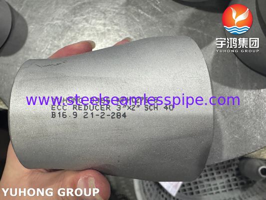 Hastelloy C276 boru armatürleri ASTM B366 UNS N10276 Nikel alaşımı Ecc Reducer