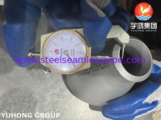 Hastelloy C276 boru armatürleri ASTM B366 UNS N10276 Nikel alaşımı Ecc Reducer