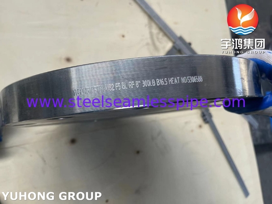 ASTM A182 F5 Açık kaynak boynu RF Flange B16.5 Mükemmel yüksek sıcaklık için