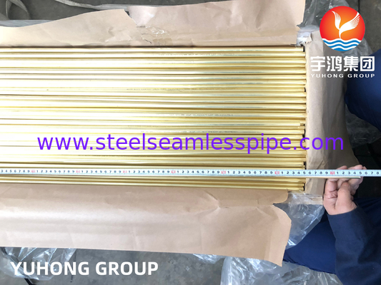 Bakır Alaşımlı Dikişsiz Tüp ASTM B111 C70600,C44300,C71500 Deniz suyu ekipmanları Kıyıda ve Kıyıda Uygulama