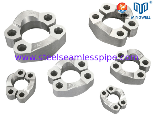 Paslanmaz Çelik Flange Fitting SAE Bölünmüş Flange Klem SS316L Hidrolik Kalıplandırma