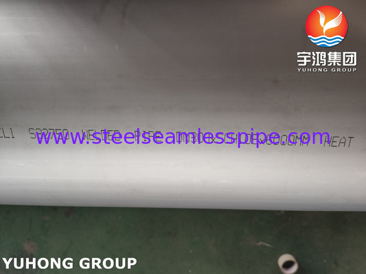 ASTM A928 CL.1 Süper Dupleks Çelik kaynaklı borular S32750 S32205 S31254