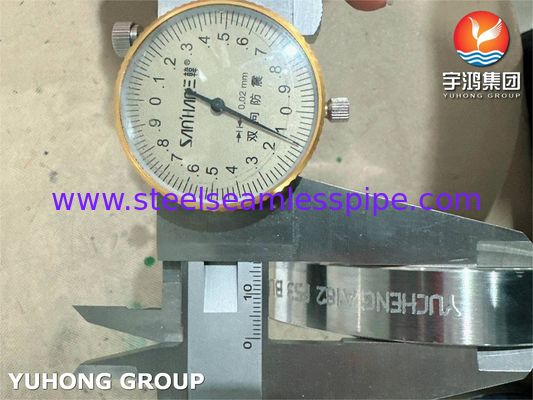 ASTM A182 F53 Dubleks Paslanmaz Çelik Dövme Kör Yükseltilmiş Yüz Flanşı B16.5