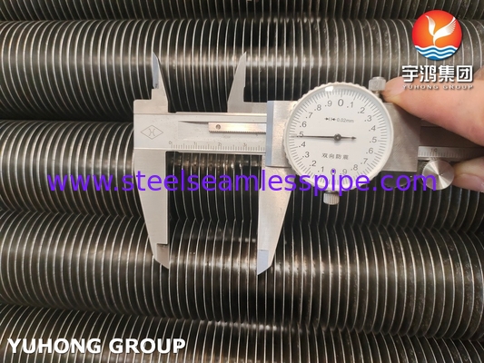 ASME SA179 Alüminyum 1060 G-Typ Fin, Kondansör, Soğutma Sistemi için gömülü Fin Tube