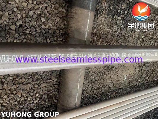 ASTM A335 / ASME SA335 P5 Yüksek Sıcaklık Hizmetleri İçin Alloy Çelik Dikişsiz Boru