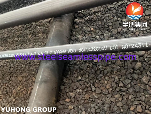 ASTM A335 / ASME SA335 P5 Yüksek Sıcaklık Hizmetleri İçin Alloy Çelik Dikişsiz Boru