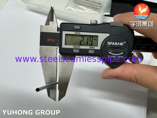 Paslanmaz çelik nakış iğne tüpü keskin ucu ile Giyim endüstrisi için, 2.2MM * 62MM