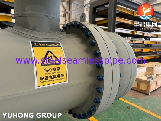 ASME U Stamp Heat Exchanger API 660 Petrokimya ve Petrol Rafinerisinde