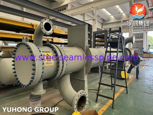 ASME U Stamp Heat Exchanger API 660 Petrokimya ve Petrol Rafinerisinde