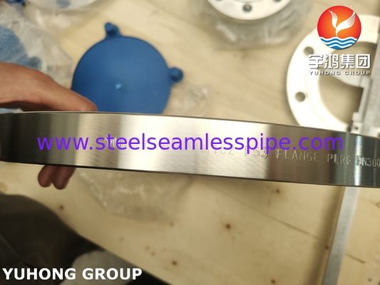 EN1092 ASTM A182 F53 / UNS S32750 Süper Dupleks 2507 Plak / Düz Flanş