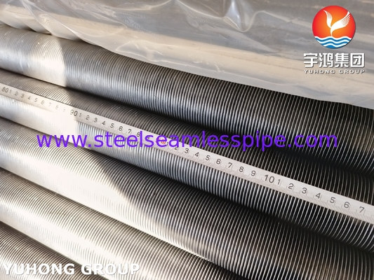 ASTM A213 T5 Fin Tube With Embedded G Type For Corrosive Medium High Pressure Applications (Yıkıcı Orta Yüksek Basınçlı Uygulamalar İçin)