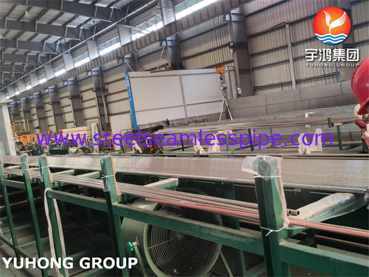 Bakır Nikel Kazan Dikişsiz Tüp ASTM B111 ASME SB111 C71640 CW353H