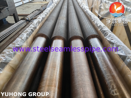 ASTM A335 P22 11-13CR HFW Fin Tube ile Alloy Çelik Dikişsiz Tüp