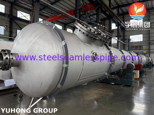 ASTM A312 TP316L Isı Değiştiricisi için ASTM A516 Gr 70 Karbon Çelik Kabuklu Dikişsiz Tüpler