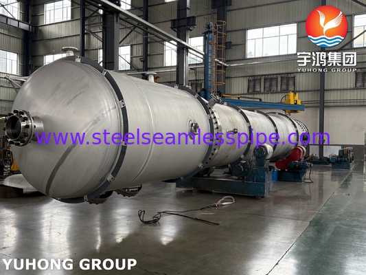 ASTM A312 TP316L Isı Değiştiricisi için ASTM A516 Gr 70 Karbon Çelik Kabuklu Dikişsiz Tüpler