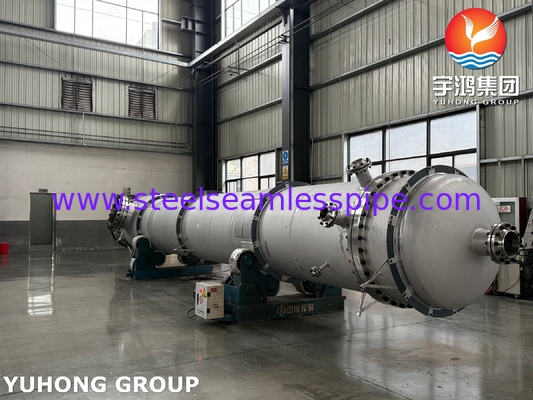 ASTM A312 TP316L Isı Değiştiricisi için ASTM A516 Gr 70 Karbon Çelik Kabuklu Dikişsiz Tüpler