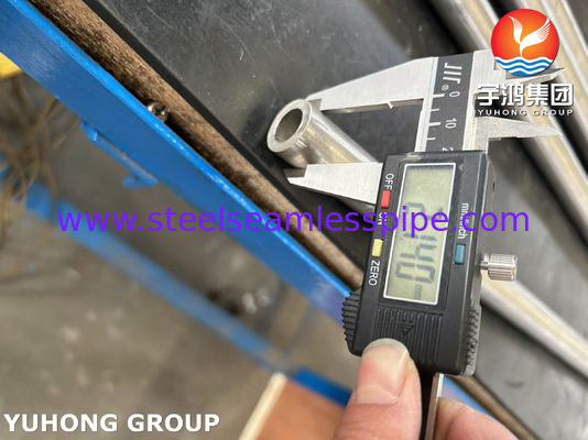 ASTM B163 N04400 Kondensatör ve Isı Değiştiricisinde Alloy Çelik Dikişsiz Tüp