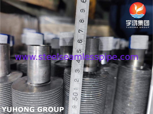 Nikel Alaşımı ASTM B163 N08825 Incoloy 825 Alüminyum Fin ile Ekstrüde Fin Tube