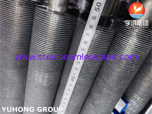 Nikel Alaşımı ASTM B163 N08825 Incoloy 825 Alüminyum Fin ile Ekstrüde Fin Tube