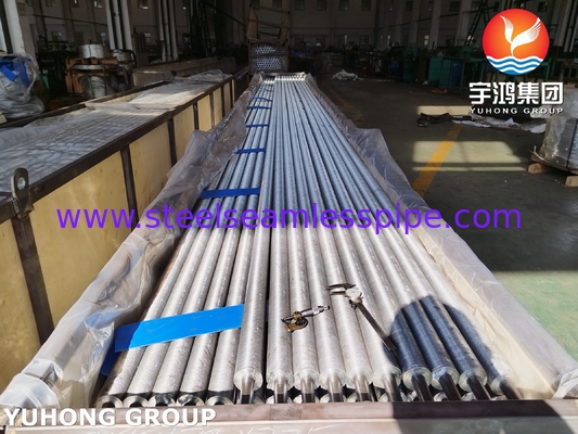ASTM A213 T5 Kondensör Buharatçıları İçin G Tipi Fin tüpü