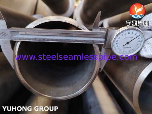 HFW Serrated Fin Tube ASTM A312 TP304H Paslanmaz Çelik SS304 Konveksiyon Bobini ile