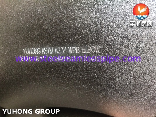 ASTM A234 WPB Karbon Çelik Dirseği 45DEG LR Buttwelded BW B16.9
